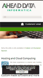 Mobile Screenshot of aheaddata.com